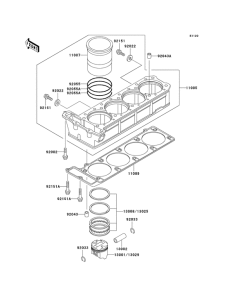 ZG1000 Цилиндр / поршень