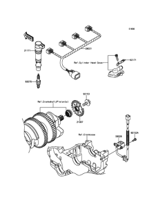 ZX1400 Система зажигания