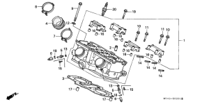 VFR750F Головка цилиндров