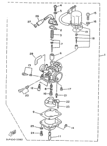 YE50 Карбюратор