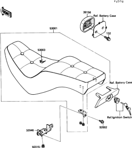 VN1500 Сиденье