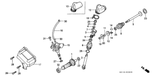 MTX125 H.e.r.p. / oil pump