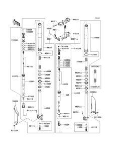  Передняя вилка