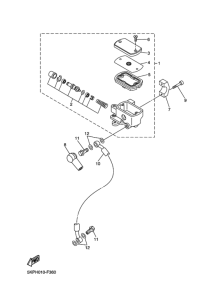 XVS400 ﾌﾛﾝﾄﾏｽﾀｼﾘﾝﾀﾞ