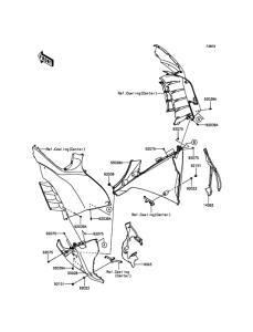 ZG1400 Обтекатель нижний