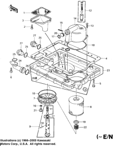  Oil pan / oil filter