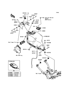EX650 Топливный бак
