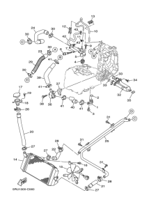 YP400 Radiador & manguera