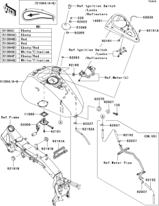 VN2000 Fuel tank(1 / 2)