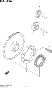 VL800T Муфта стартера