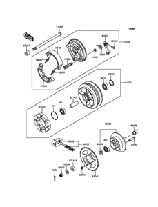 BJ250LFFA リヤハブ