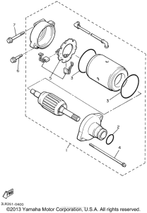XVZ13LTLC Стартер