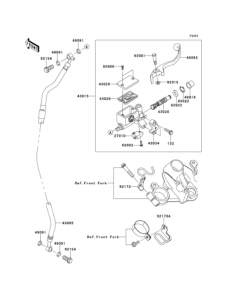 KL110 Главный тормозной цилиндр