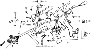CB125S Wire harness + ignition coil