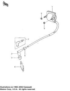 KL250 Катушка зажигания