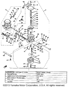 XS400E Карбюратор