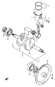 CP50 Вал коленчатый