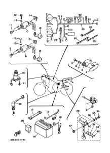 FZX250 Электрические детали