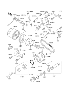 VN800 Насос масляный  / фильтр масляный