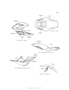 BR250 Decals (Green)