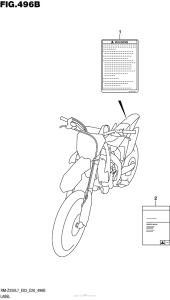 RM-Z250 Label (Rm-Z250L7 E28)