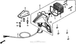 XL185 Taillight 79-82