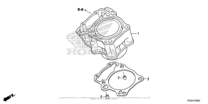 CB300F Цилиндры