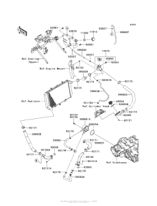 KLZ1000 Патрубки охлаждения