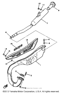 DT100K Выхлопная система