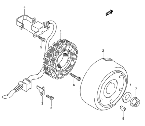 DR-Z400 Зажигание