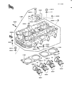  Головка цилиндров