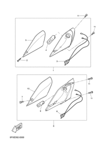 CW50RS Поворотники