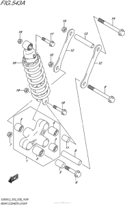 VZ800 Втулки заднего рычага