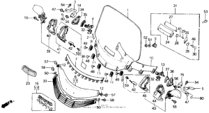 GL1500SE Windscreen se