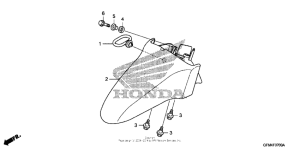 NHX110 Переднее крыло