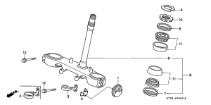 XR200R Траверса нижняя