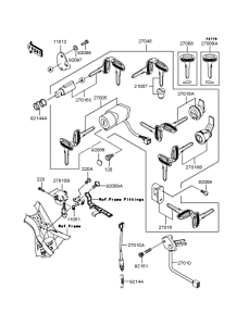 VN1500 Замок зажигания