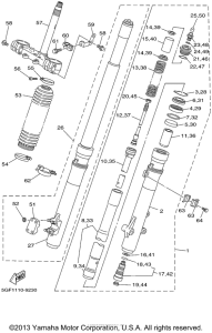  Передняя вилка