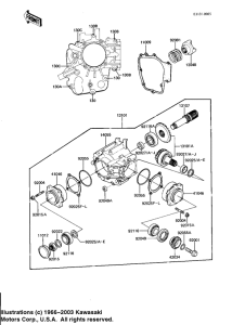 KZ1100 Front bevel gears
