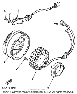 XV750E Генератор
