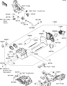 EX300 Воздушный фильтр