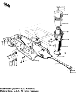  Air cleaner / muffler
