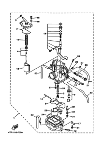 DT230 Tobera  carburador