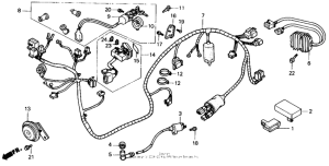 CH250 Жгут проводов