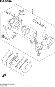 Задний суппорт