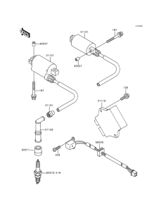 EX500 Система зажигания