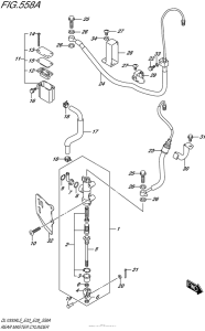 DL1000 (ABS) Задний торм цилиндр