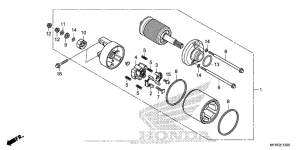 VT1300CR Стартер