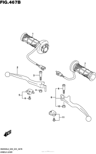 AN400 (ABS) Handle Lever (An400Zal6 E28)