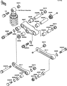 EX500 Подвеска